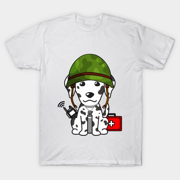 Medic Dalmatian T-Shirt by Pet Station